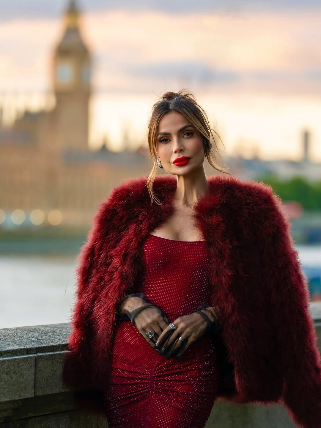 Photo shared by CATERINA VALENTINO on September 09, 2025 tagging @2dorphoto, @caterinavalentinoworld, @clubllondon, and @jessbonwickmua. May be an image of one or more people, makeup, dress and headdress.