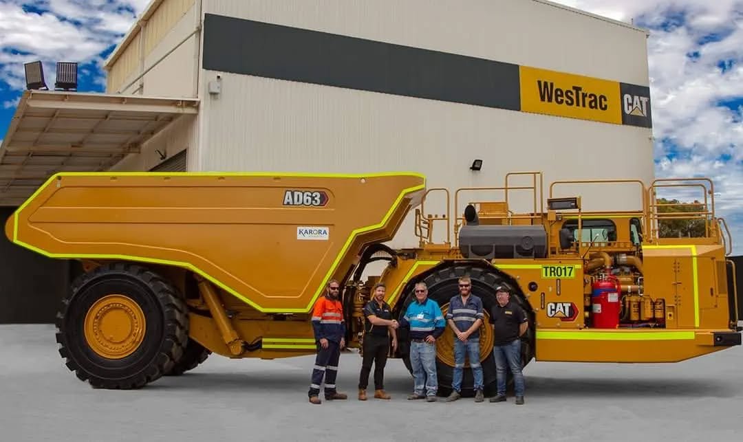 Photo shared by Cat Underground Fan Page on December 13, 2022 tagging @caterpillarinc, and @westracaus.