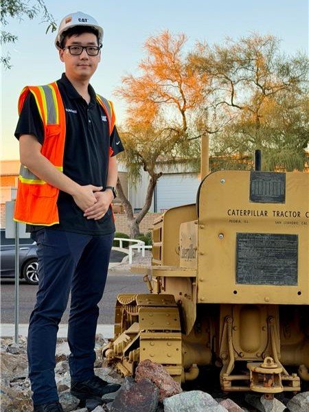 Photo by Cat Mining on January 23, 2026. May be an image of scraper and text that says 'CAT CATERPILLAR CATERPILLARTRACTOR TRACTOR PE6И SL SAN LHANEAG मो'.