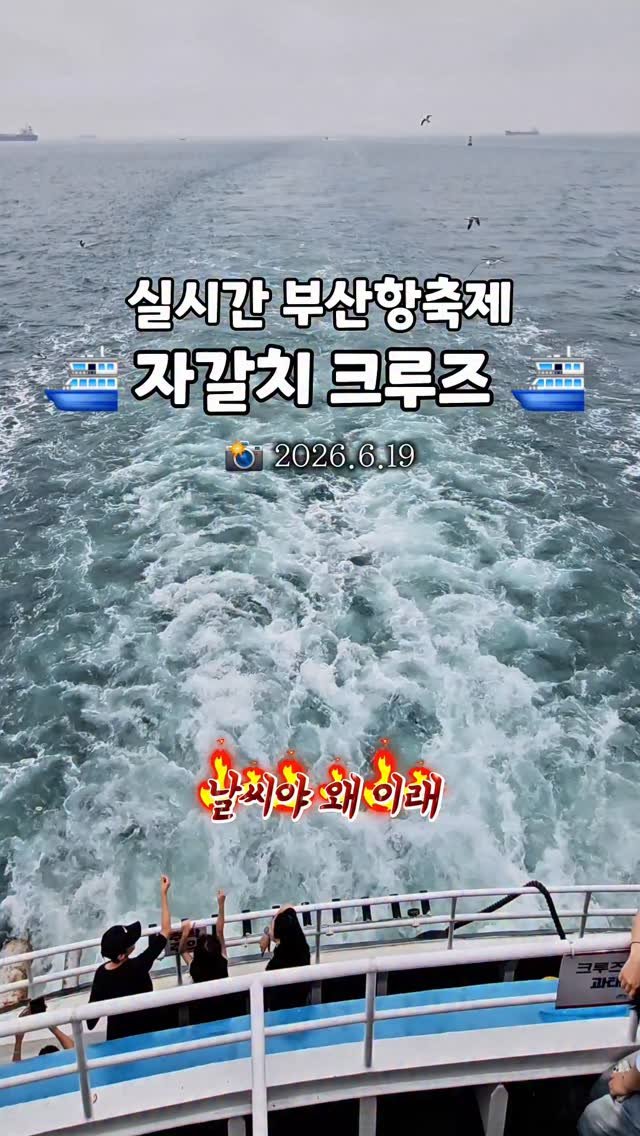 cbin_s2 게시물 이미지: (실시간) 오늘 개막한 부산항 축제 ! ⛵️
➡️2026.6.19(금)~20(일)...