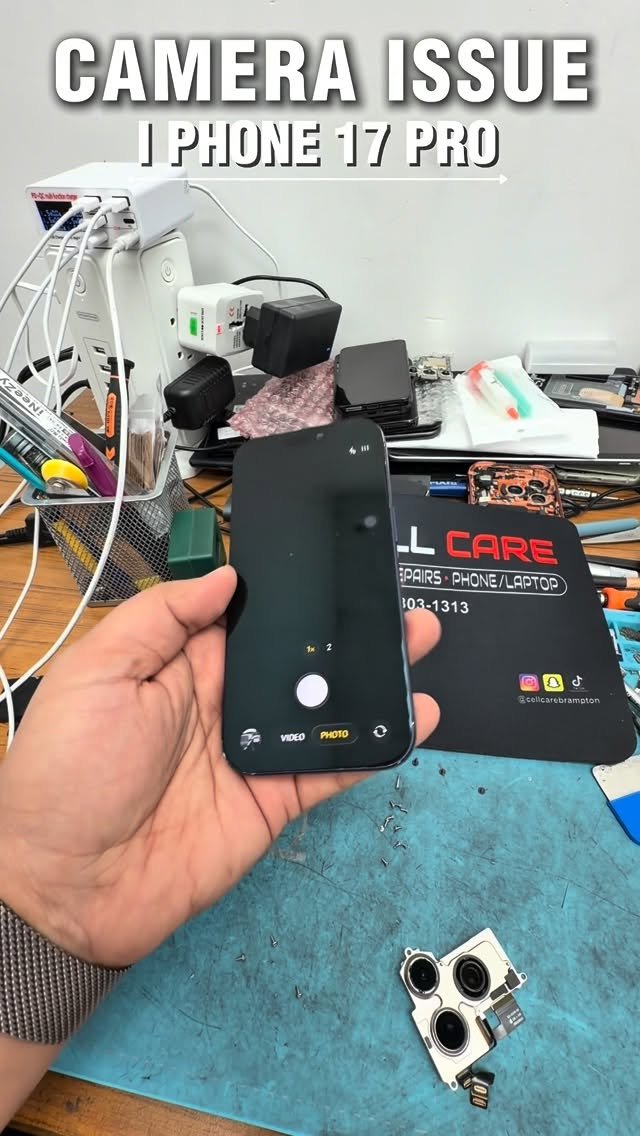 cellcarebrampton 게시물 이미지: 🔧 Cracked screen? Battery draining fast?...