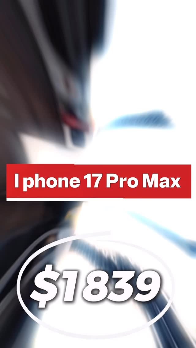 cellcarebrampton 게시물 이미지: Now grab your 17 pro max 256 $1839 at cell...