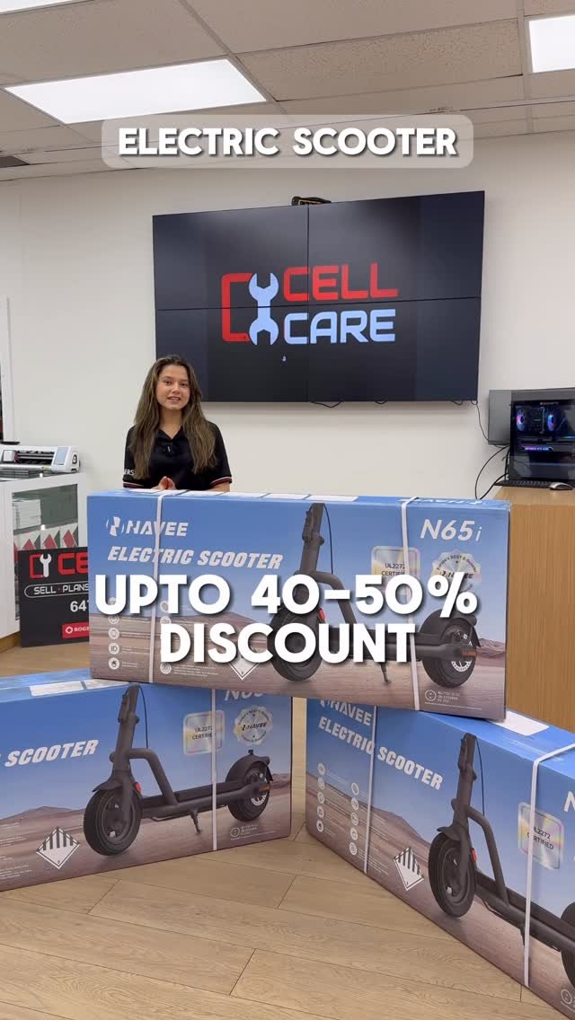 cellcarebrampton 게시물 이미지: 🔥 Ride Smart, Ride Electric! 🔥

Cell Care...