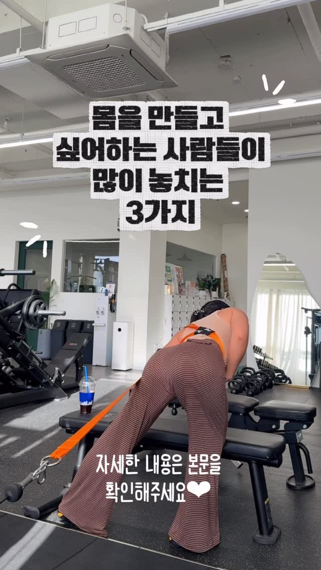 ch0idaeri 게시물 이미지: 몸을 만들고 싶어하는 사람들이
많이 놓치는 3가지

제일 먼저, 2D가 아닌 3D로...