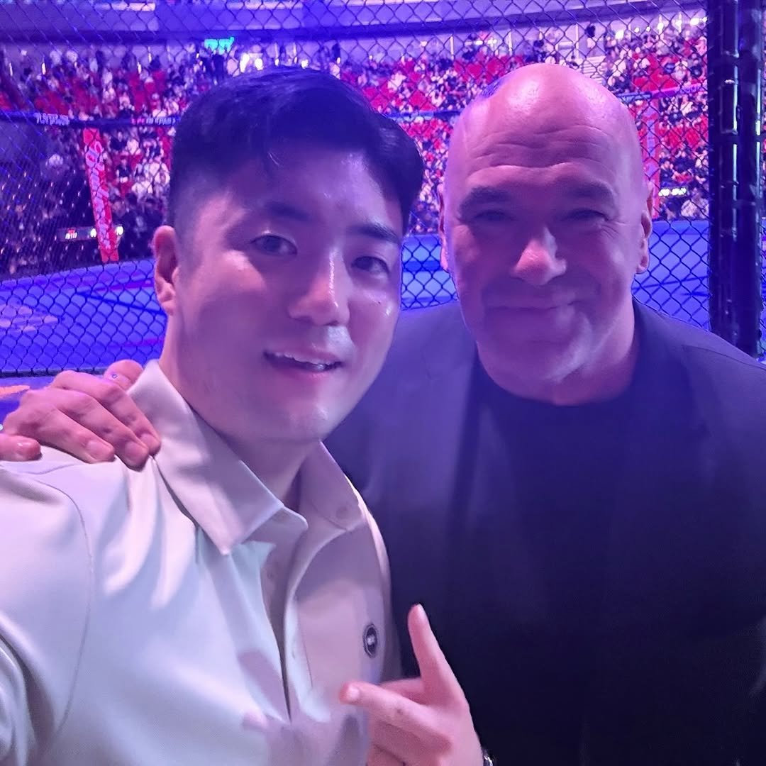 chador_mma 게시물 이미지: UFC 데이나 화이트 대표님을 직접 만나 뵙게 되어 정말 큰...
