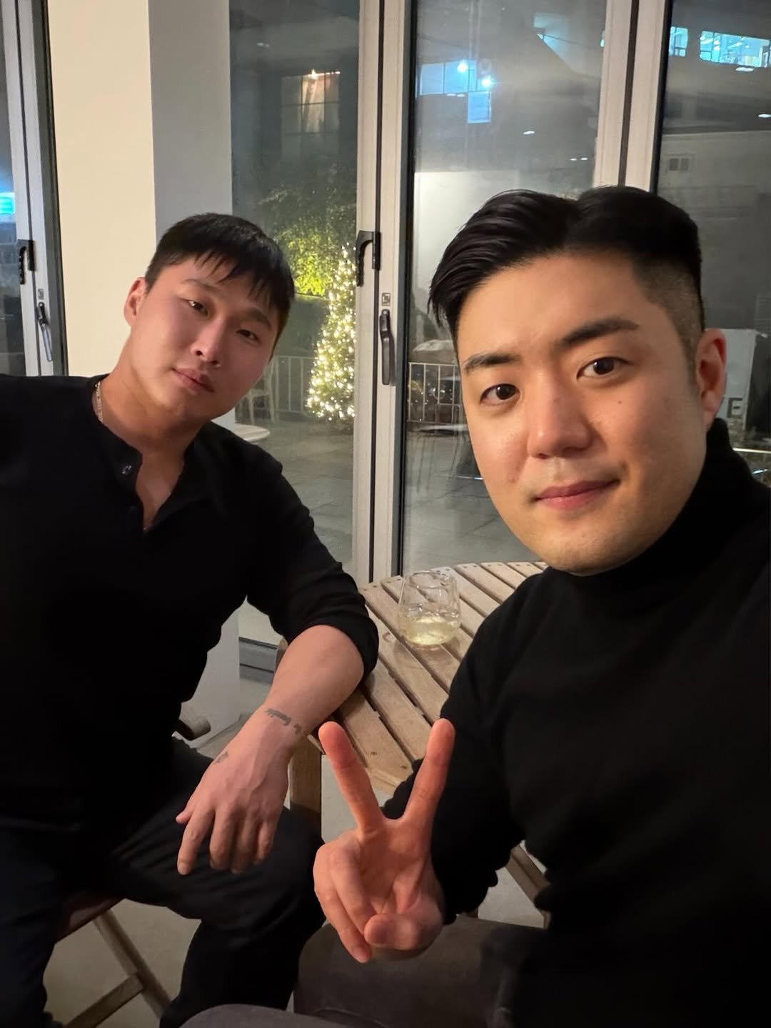 Photo shared by Swings on December 18, 2025 tagging @chador_mma. May be an image of one or more people, turtleneck and text.