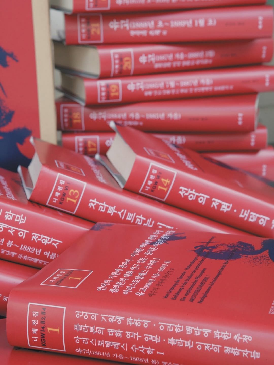 chaeksesang 게시물 이미지: 니체 전집 21권 📕무선 ’레드‘ 한정판, 와디즈 펀딩 오픈!

✔️ 21권...