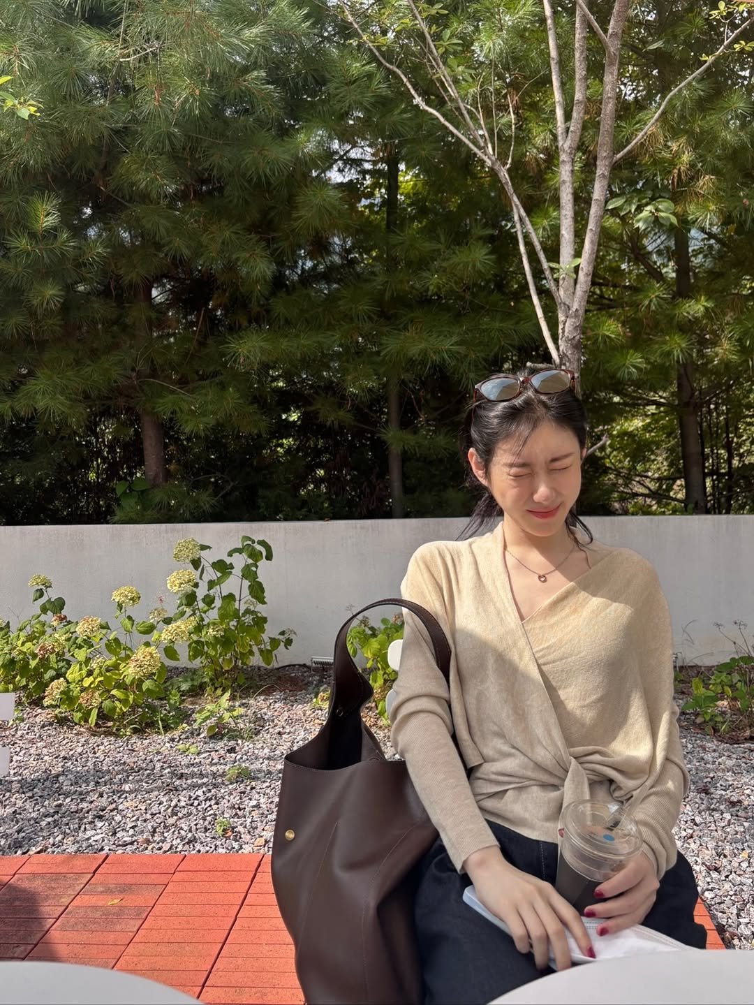 Photo by CHAERYEONG on October 12, 2025. May be an image of cornflower, outdoors and text.