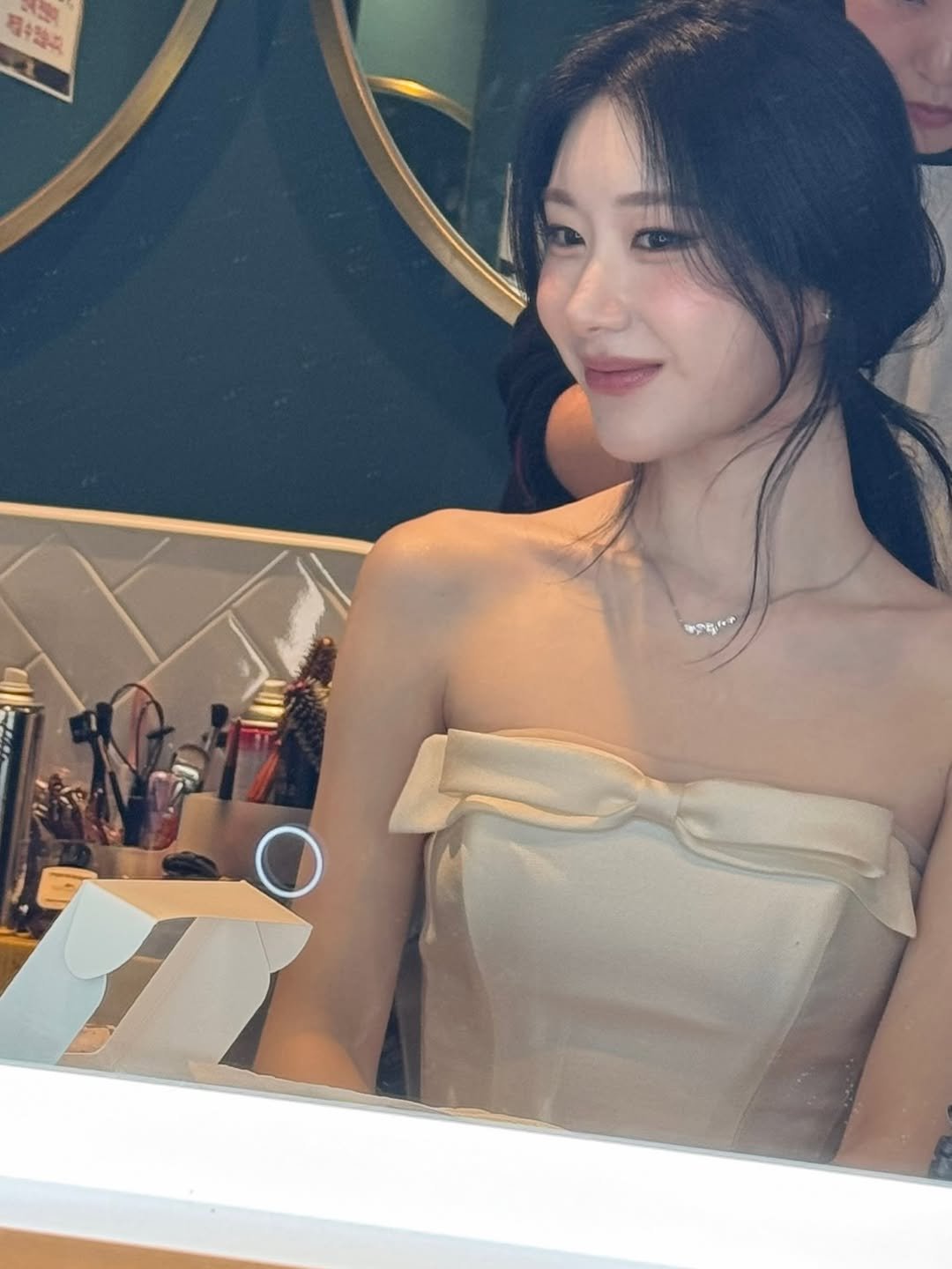 Photo by CHAERYEONG on December 25, 2025. May be an image of one or more people, hair and text.