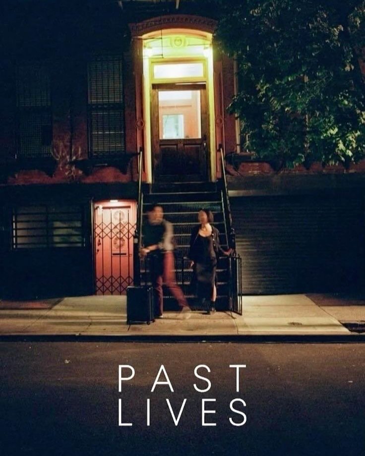 Photo by 카오스모스 | 먹고 사는 이야기 on August 04, 2025. May be an image of 2 people, poster and text that says 'PAST T LIVES'.