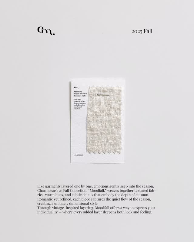 charmeeze.official 게시물 이미지: 2025 FALL COLLECTION

‘Moodfall; Where Emotion ...