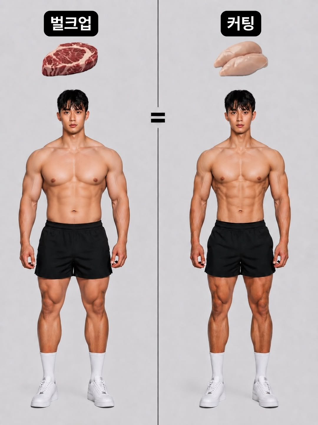 charr02__ 게시물 이미지: 벌크업≠막 먹는 것, 다이어트≠굶는 것

근데 아직도 이렇게 생각하는 사람
너무...