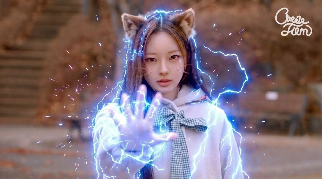 Photo shared by CheezeFilm on December 31, 2025 tagging @shinseoyun_. May be an image of one or more people, hair, makeup, costume and text that says 'Cnese Fiem'.