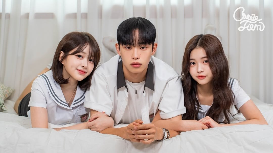 Photo shared by CheezeFilm on September 18, 2025 tagging @bbang9.2, @bangyuseol, and @hogyu_n. May be an image of 3 people and text that says 'Crede Fiem'.
