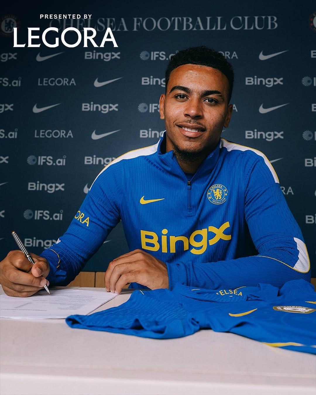 chelseafc 게시물 이미지: Signed for the Blues. 🔵✔️