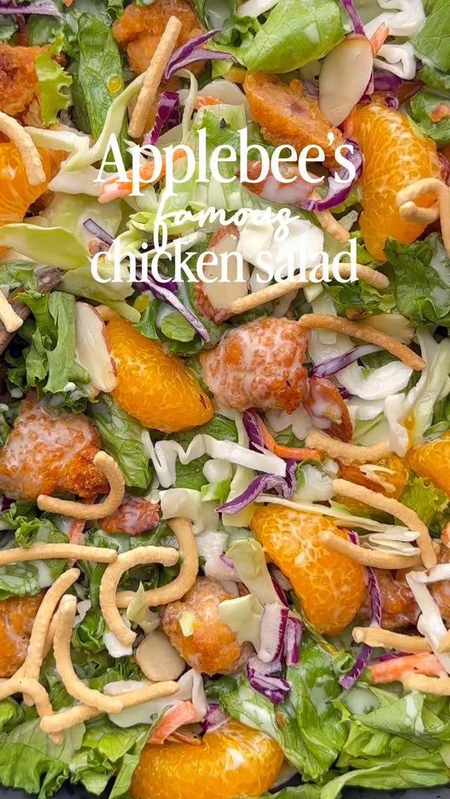 chelseasmessyapron 게시물 이미지: If you love the Applebee’s Chicken Salad, this...