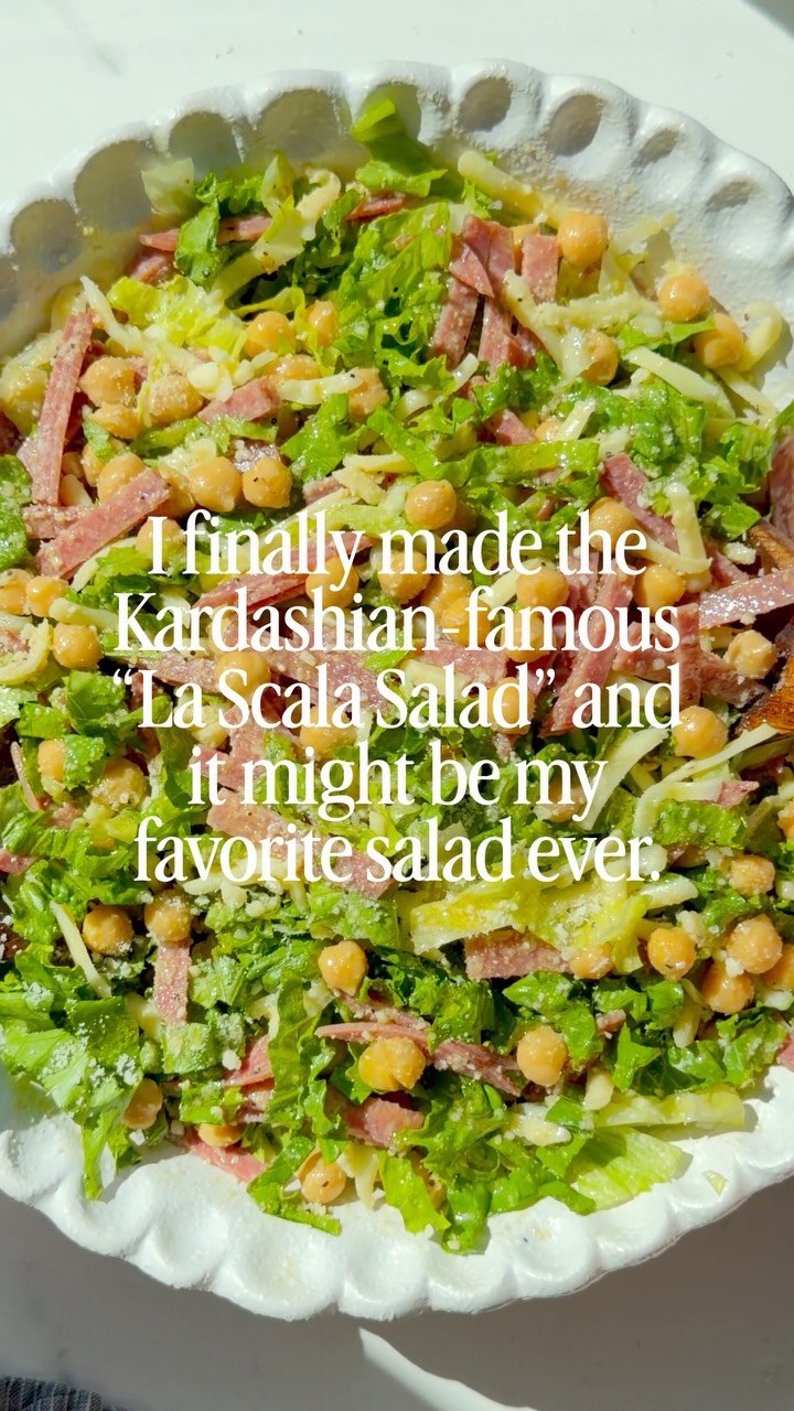 chelseasmessyapron 게시물 이미지: The viral Kardashian salad is actually worth...