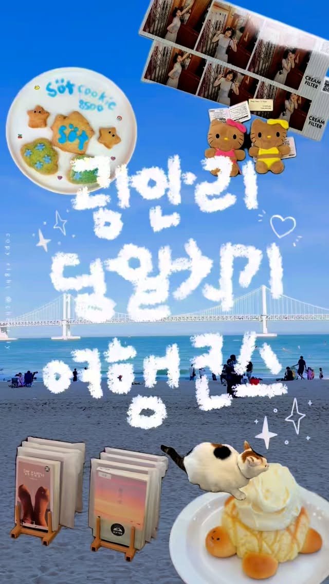 cherr__iy 게시물 이미지: (저장/공유) 광안리 당일치기 여행코스🩵🤍
어디갈지 고민되면 딱 이대로만 가도...