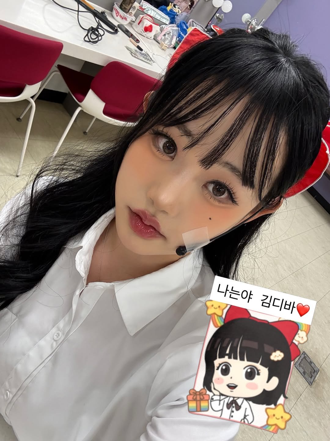 cherry__0705 게시물 이미지: 사랑하능 나의 급식왕 뮤지컬 막공 셀카모음집><❤️
