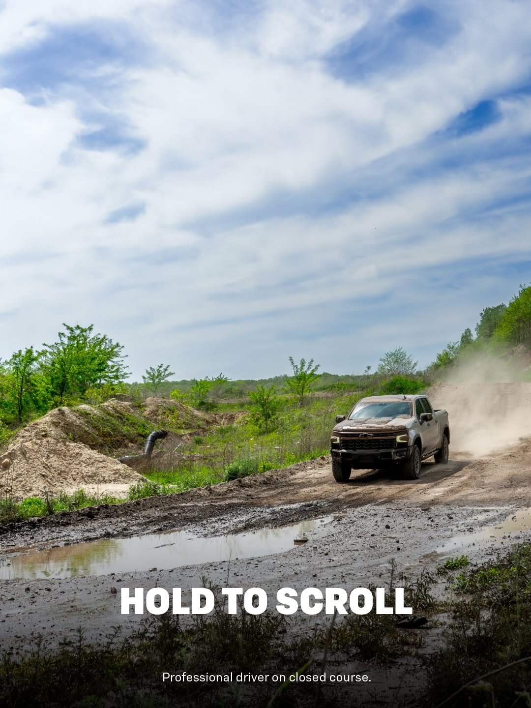 chevrolet 게시물 이미지: Mud isn’t an obstacle, it’s the mission. Happy...