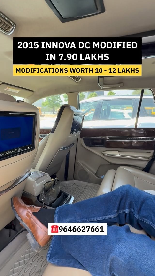 chhabracardeals 게시물 이미지: DC MODIFIED INNOVA | 10 - 12 LAKHS...