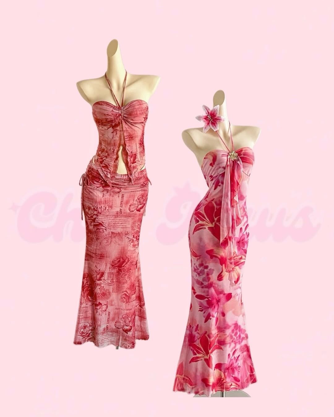 Photo by Chic Haus on March 29, 2026. May be an image of dress and text.