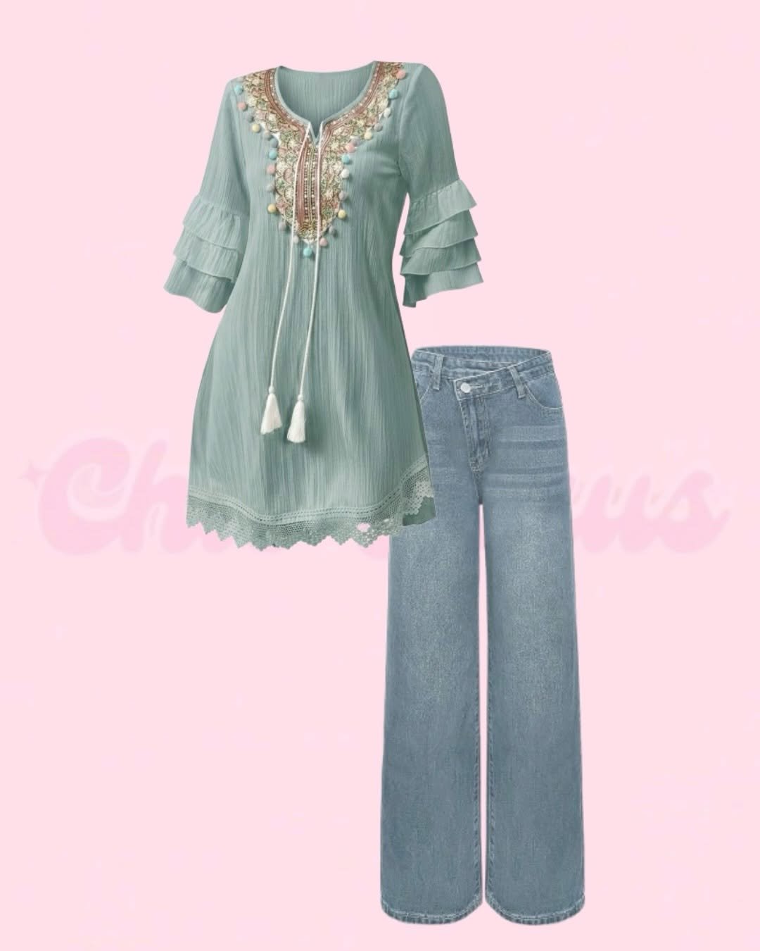 Photo by Chic Haus on January 15, 2026. May be an image of tassel.