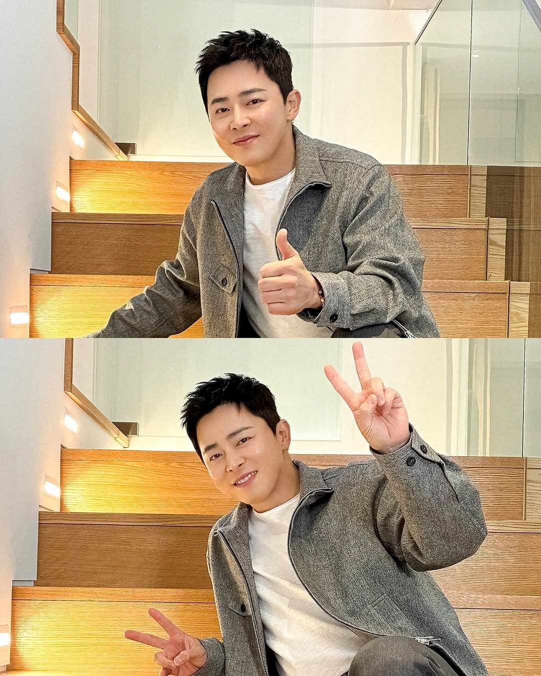 Photo by 조정석 CHO JUNG SEOK on November 14, 2025. May be an image of one or more people, bangs, top and text.