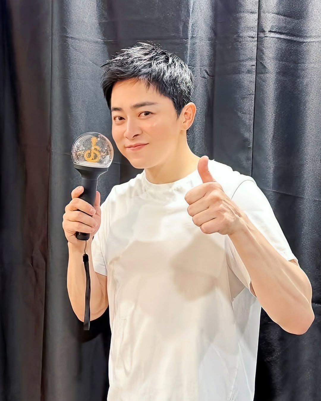 Photo by 조정석 CHO JUNG SEOK on November 23, 2025. May be an image of microphone and text.