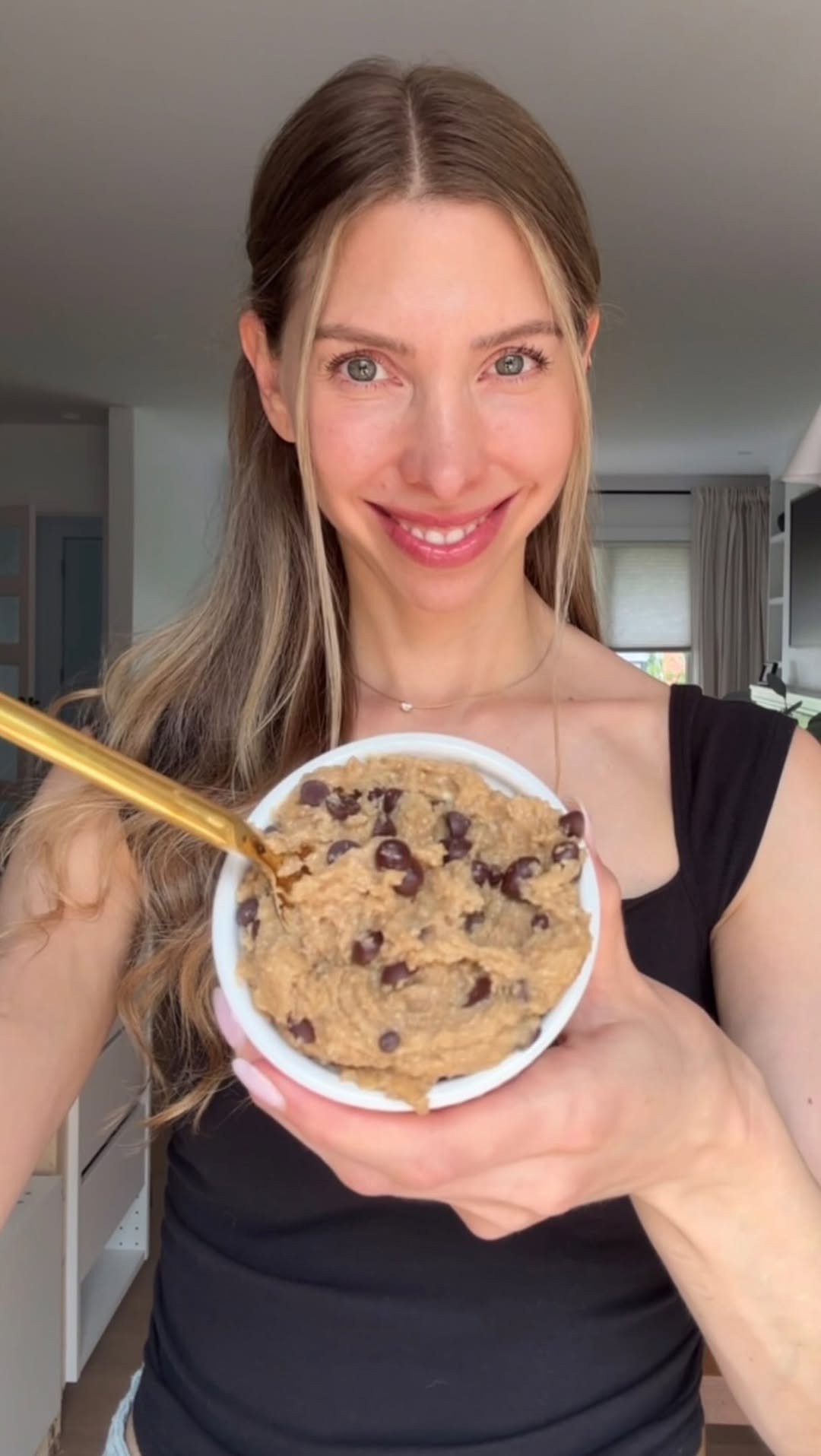choosingchia 게시물 이미지: Cookie dough you eat with a spoon, ready in 10...