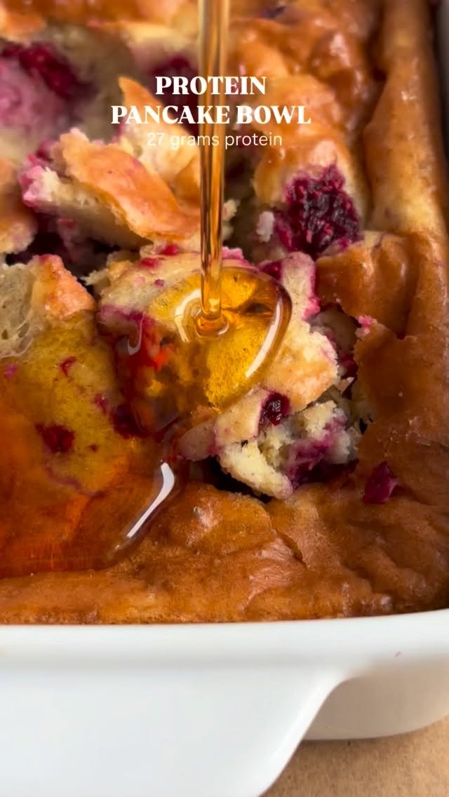 choosingchia 게시물 이미지: Protein Pancake Bowl 🥞✨

COMMENT “RECIPE”...