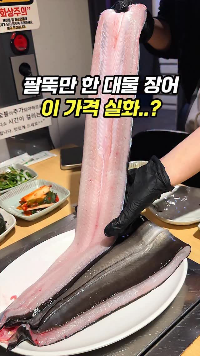 chopchop_univ 게시물 이미지: 한 마리로 배부른 괴물급 가성비 장어집 ㄷㄷ

🧑🏻‍🎓키로급 대물 사이즈의 장어를...