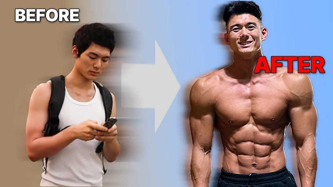 Photo shared by 초초❤ / 89부부의 일상 on September 14, 2025 tagging @89bubu_89man. May be an image of 2 people, biceps, people bodybuilding and text that says 'BEFORE AFTER'.