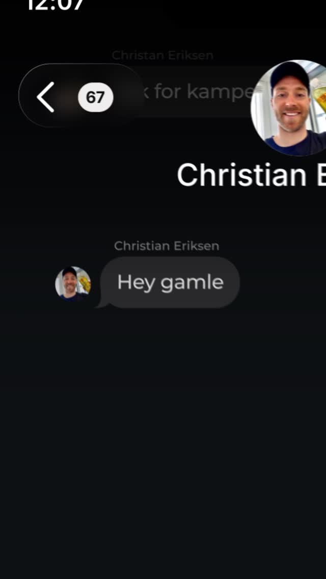 chriseriksen8 게시물 이미지: Det er på tide, at blive holdkammerater igen...