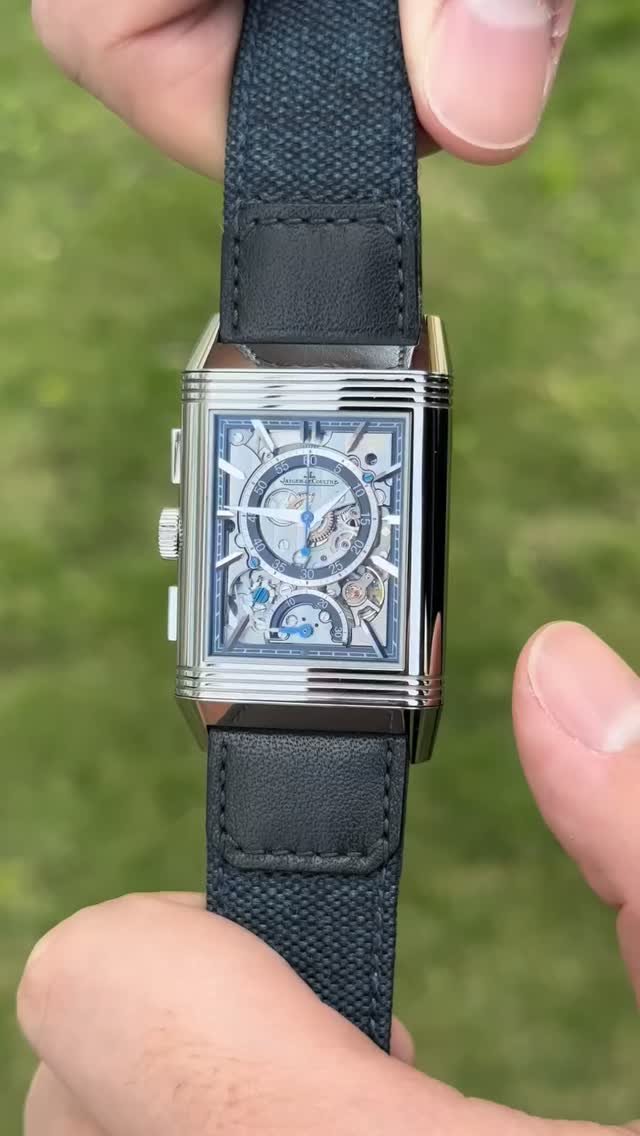 chrono24 게시물 이미지: The Reverso Tribute Chronograph is a reminder...