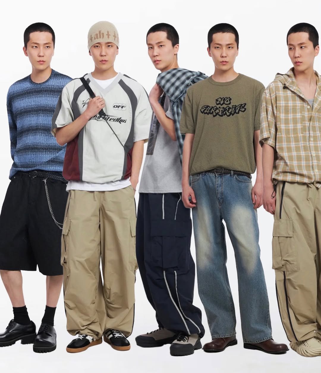 Photo by 김정철 on June 17, 2025. May be an image of 4 people, sportswear, sweatpants and text.