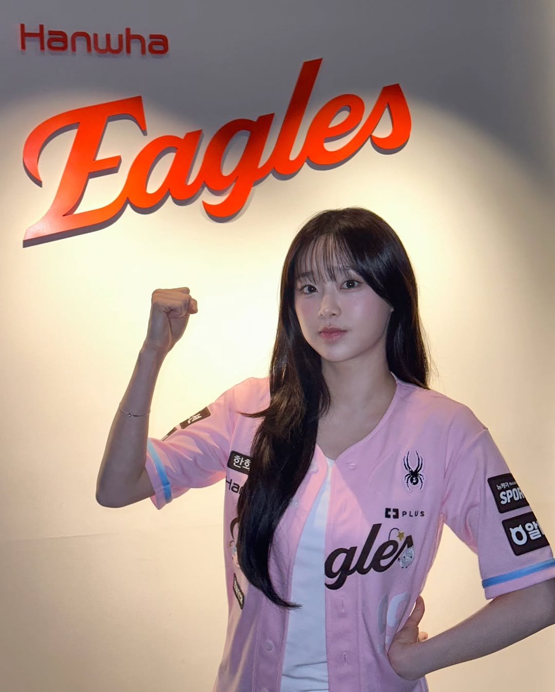 chuu_atrp 게시물 이미지: [📸]
260509 2026 KBO리그 한화 이글스-LG 트윈스 경기

츄의...