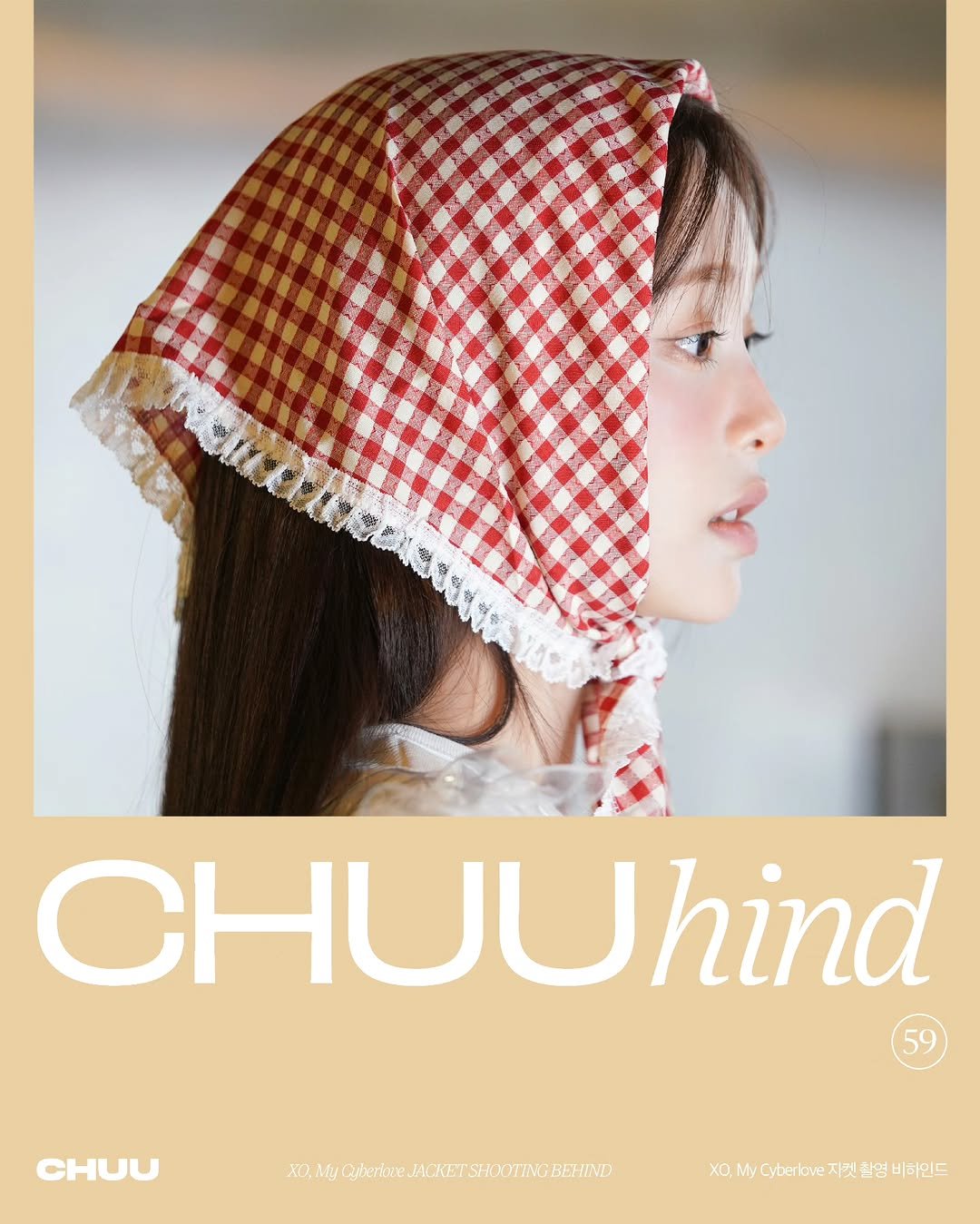 Photo by 𝗖𝗛𝗨𝗨 on March 05, 2026. May be an image of scarf, poster, headscarf, magazine, head covering, shawl and text.