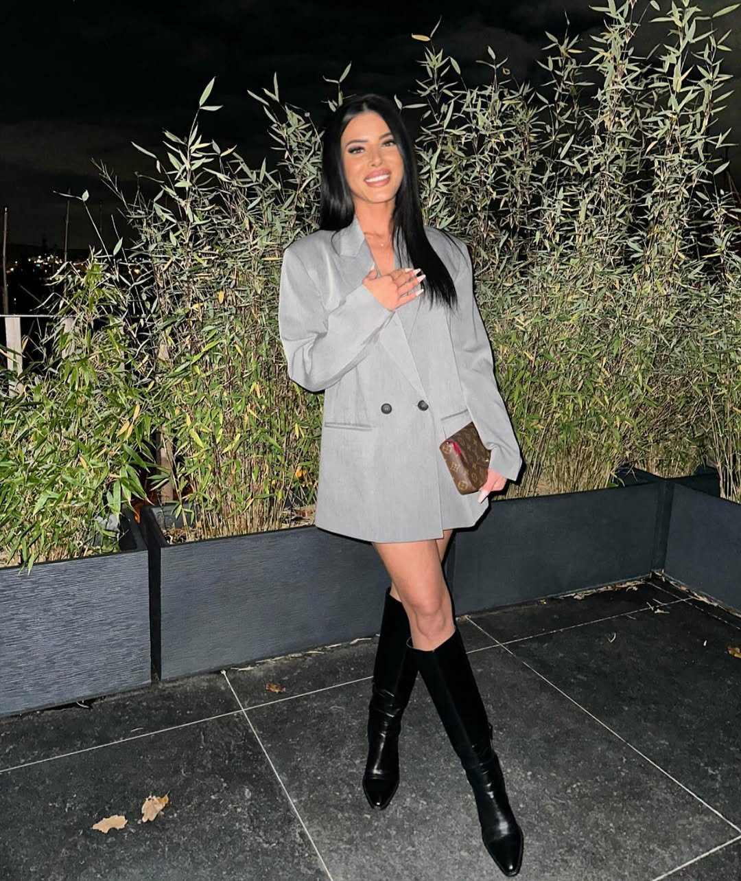 Photo shared by Cilia Ghass ⵣ on November 25, 2023 tagging @stradivarius, and @zara.