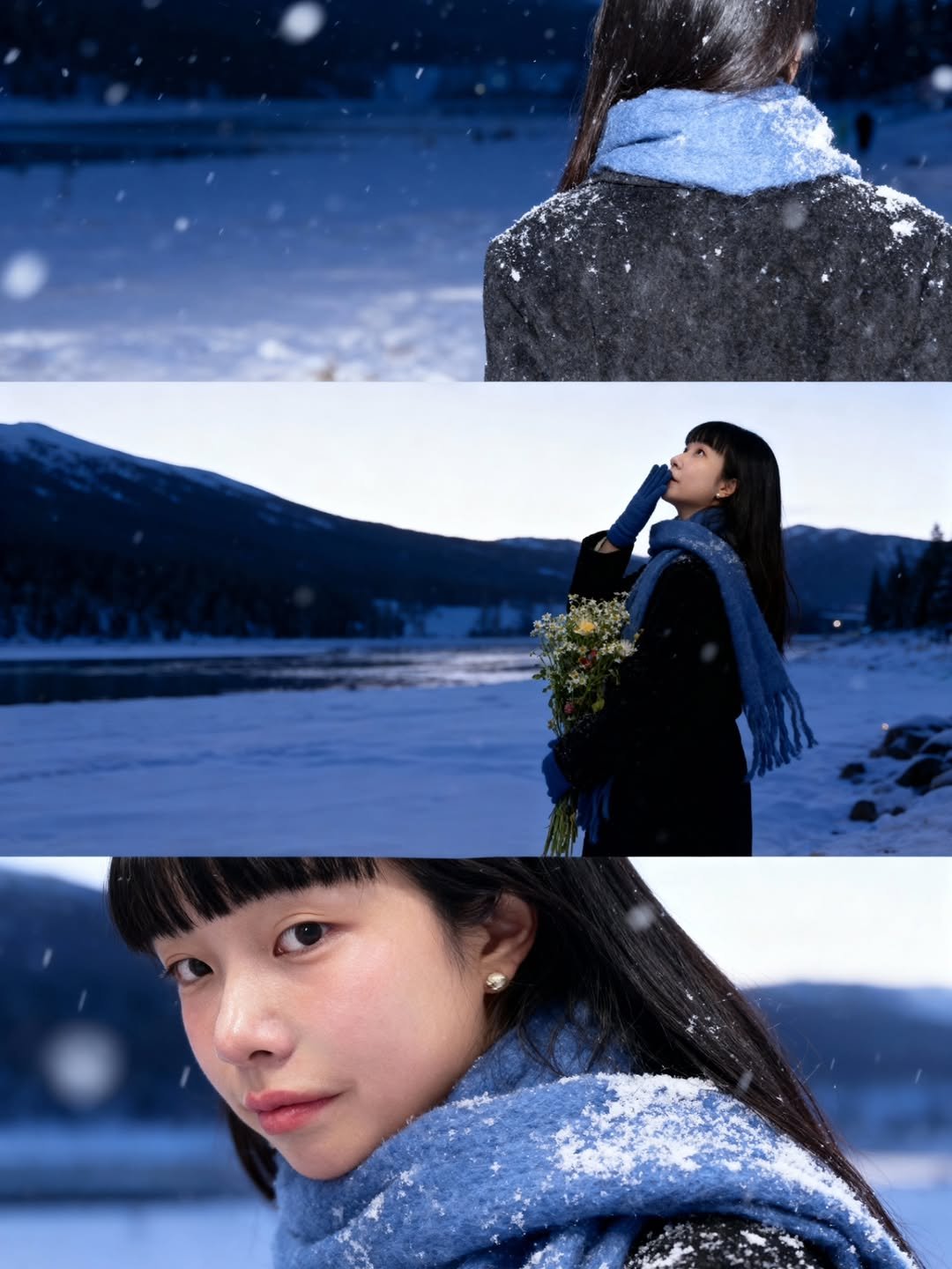 Photo by 신혜선 on November 04, 2025. May be an image of duffle coat, poster, parka, outdoors and text.