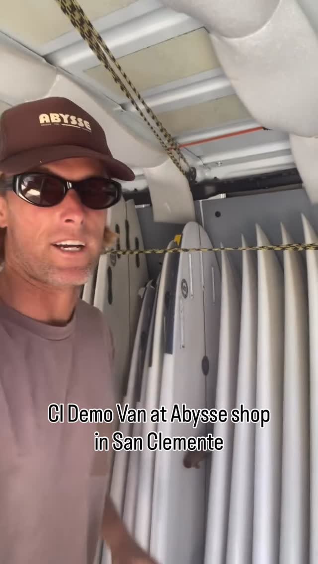 cisurfboards 게시물 이미지: Our Demo Van just arrived at the Abysse Shop...