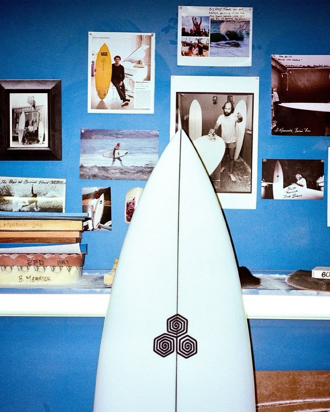 Photo by Channel Islands Surfboards on February 12, 2026. May be an image of surfboard and text.