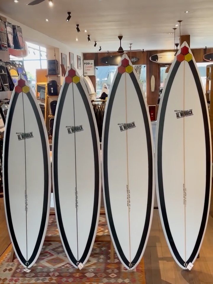cisurfboards 게시물 이미지: Quiver of Tom Curren’s Classic Black Beauty at...
