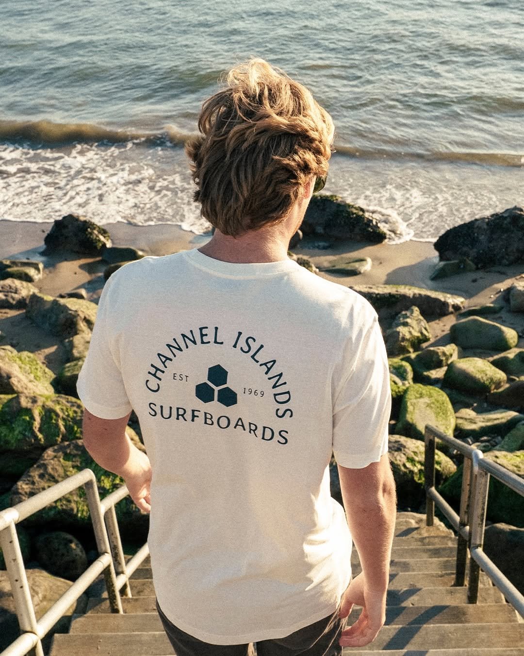 Photo by Channel Islands Surfboards on February 19, 2026. May be an image of water, ocean and text that says 'CHANNEL CANNEL EST 1969 SURFBOARDS SURFBOARDS ISLANDS ISLAN'.