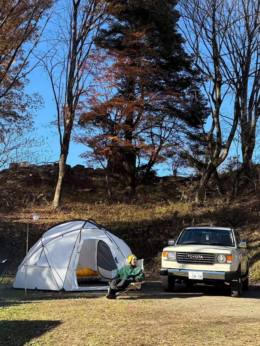 Photo shared by 浅沼誠/clanグループ代表/理美容師求人/HEADLIGHT on November 19, 2025 tagging @clan_en_kamiya. May be an image of campsite, outdoors and text.