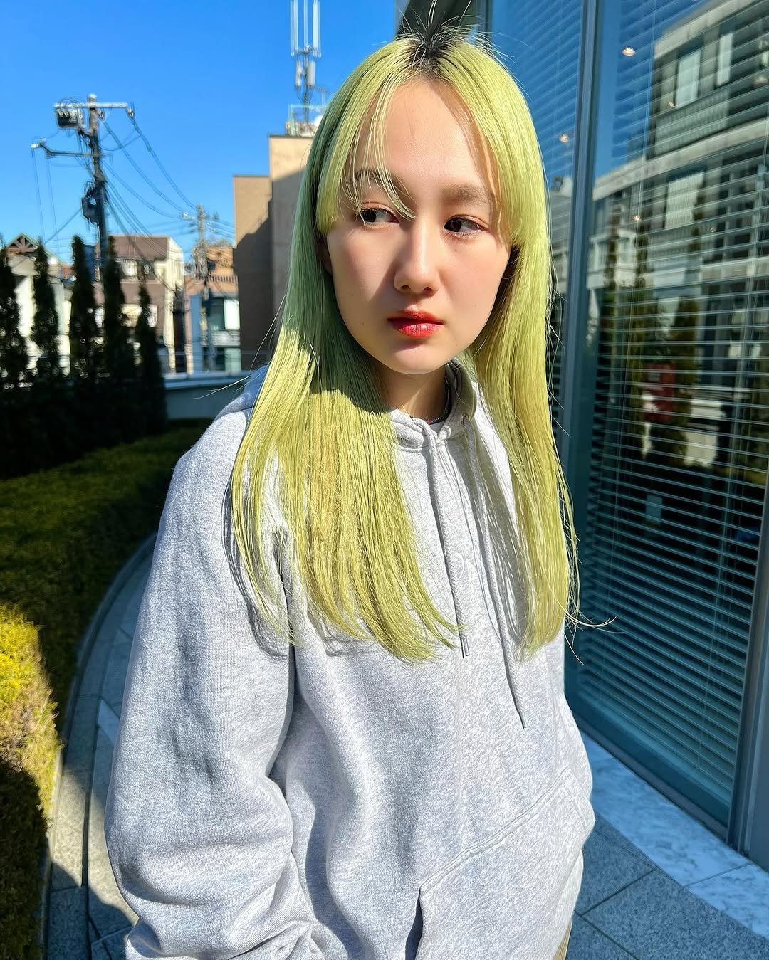 clan_en_kamiya 게시물 이미지: ライムグリーン。
涼しげな垢抜けカラー。
鮮やかでも、お洒落にまとまるハイトーン😌
・
・
ど...