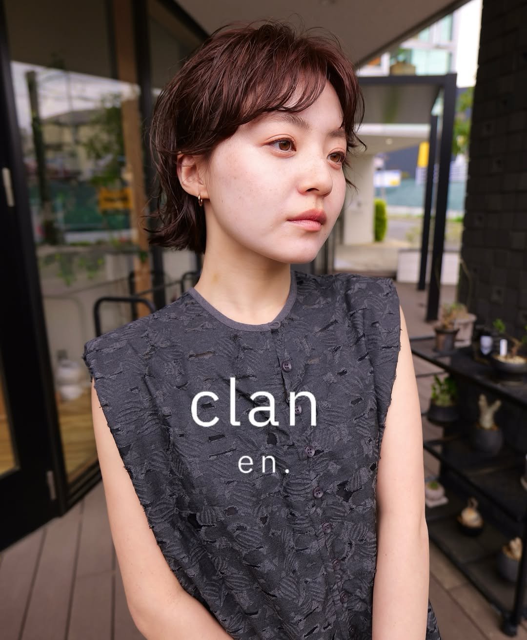 clan_en_kamiya 게시물 이미지: @clan_en_ 
東急田園都市線　たまプラーザ駅　徒歩２分🚶
ボブ×パーマ