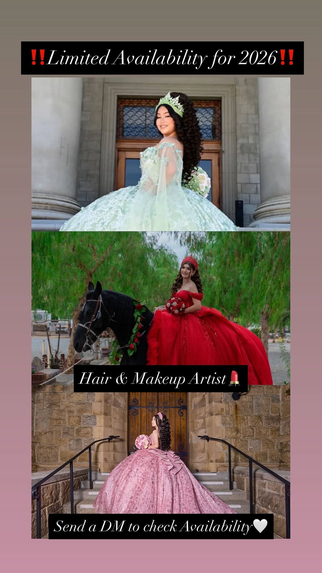 claudiat_mua_hairstylist 게시물 이미지: 2025 Recap 🥹🫶🏻HUGE THANK YOU TO EVERYONE!! 🙏🏻...