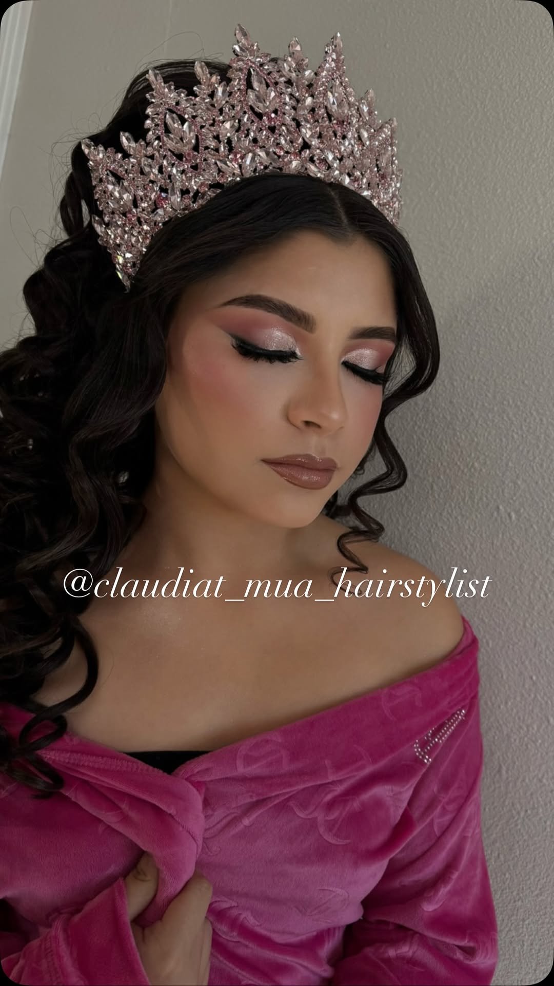 claudiat_mua_hairstylist 게시물 이미지: Gorgeous xv Jayleen💕 Hair & Makeup for her...