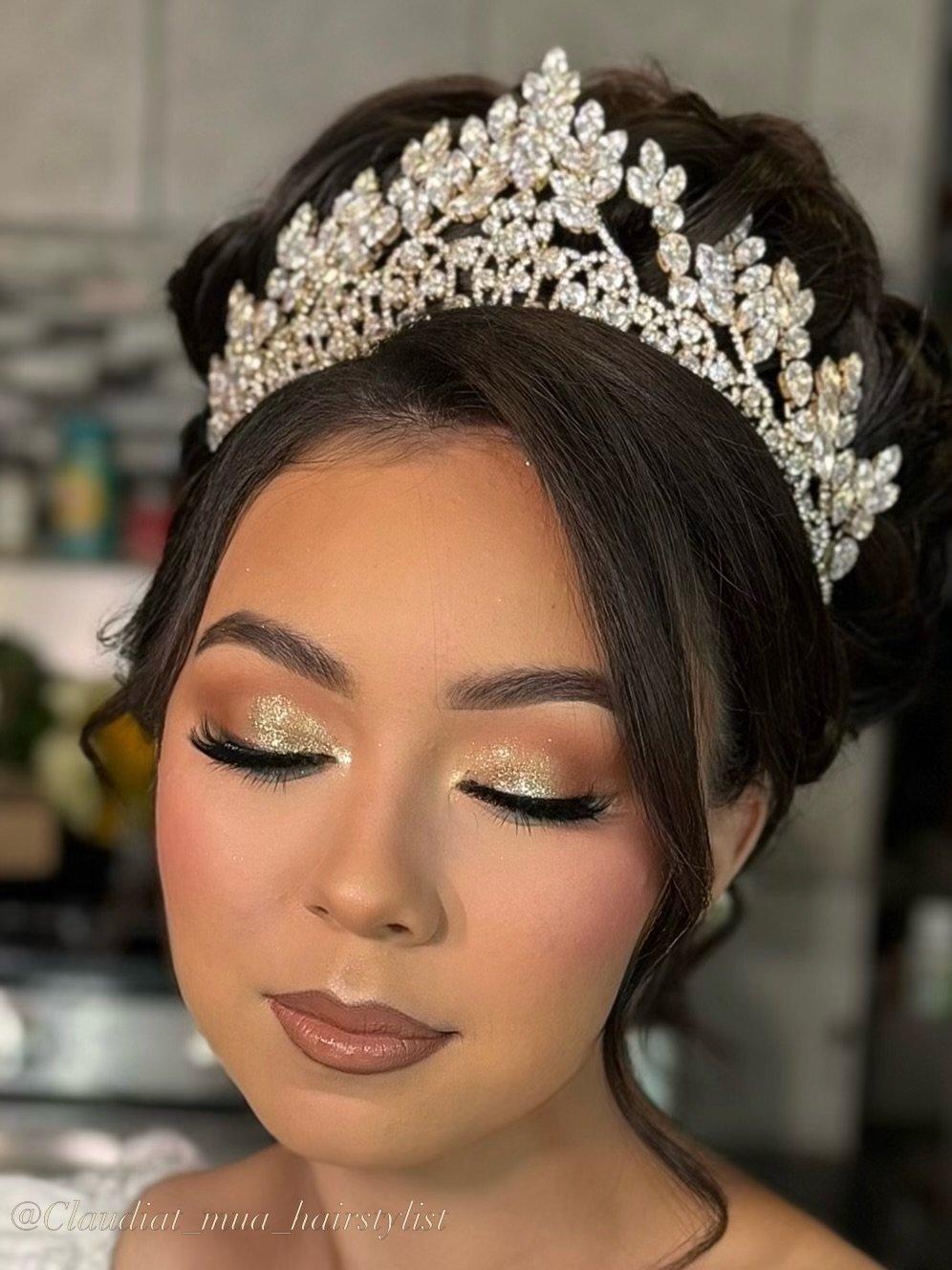 claudiat_mua_hairstylist 게시물 이미지: ✨ Glam for this beautiful Quinceañera! It was...